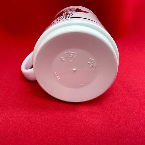 Vintage Texaco Pup Cup Dalmatian Dog Firefighter Hat Coffee‎ Mug with Lid - Picture 9 of 10